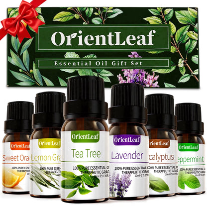 Essential Oils Sets, 100% Pure Essential Oil for Diffuser, Aromatherapy, Sleep, Massage & DIY, Mother'S Day Gift Sets for Women with Greeting Card
