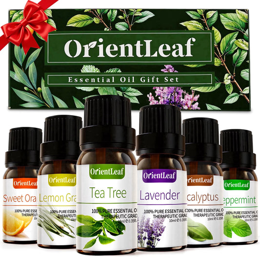 Essential Oils Sets, 100% Pure Essential Oil for Diffuser, Aromatherapy, Sleep, Massage & DIY, Mother'S Day Gift Sets for Women with Greeting Card
